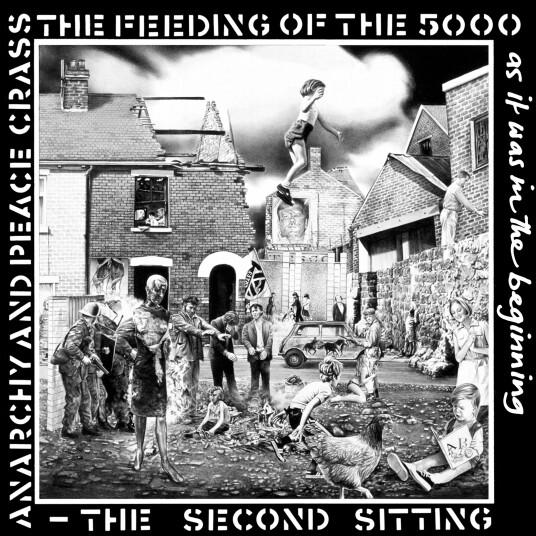 Crass  The Feeding Of The Five Thousand (The Second Sitting)  LP/Vinyl
