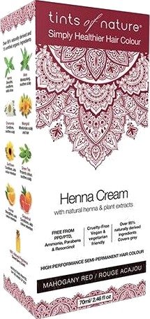 Tints Of Nature Henna Cream Hårfarge 90 Ml. Golden Blond Hårpleie Hårfarge & Tilbehør Hårfarge