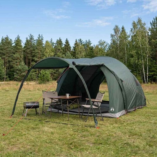telt Army grønn 6 personer Polyester og stål telt Army grønn 6 personer Polyester og stål