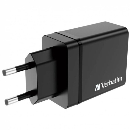 Verbatim 30W USB Charger med 1 x USB-C PD 20W - Hvit