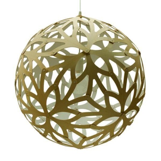 David Trubridge Floral Ø100 Hvit Taklampe David Trubridge Floral Ø100 Hvit Taklampe