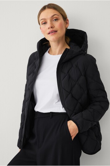 Áhkká Jakke Tech Puffer Jacket Svart Áhkká Jakke Tech Puffer Jacket Svart