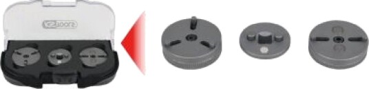 KS TOOLS 150.2295 Adapter, bremsecaliper stempel tilbakestillingsverktøy
