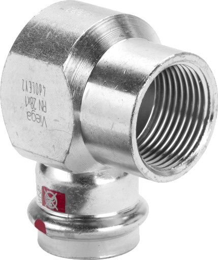 5 stk 28 mm x 3/4" Prestabo overgangsvinkel 90° 5 stk 28 mm x 3/4" Prestabo overgangsvinkel 90°