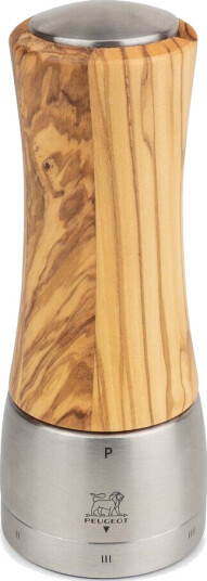Peugeot Madras pepperkvern 16 cm Oliventre-rustfritt stål