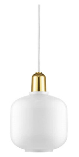 Normann Copenhagen Amp Taklampe Liten Hvit/Messing Normann Copenhagen Amp Taklampe Liten Hvit/Messing