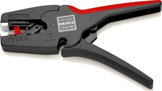 Knipex MultiStrip 10 Automatisk Avisoleringstang for Ledningsisolasjon 0,03-10 mm²