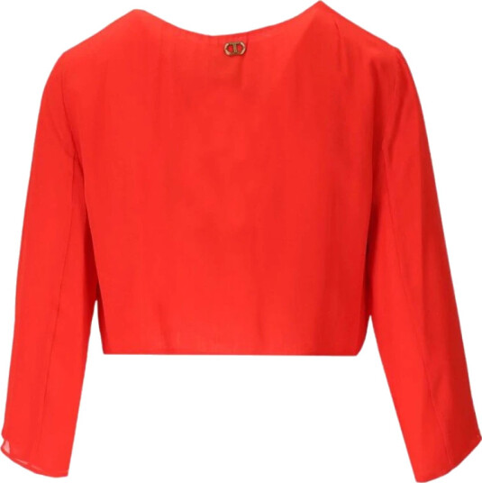 Twinset Dame Jakker Oransje M,