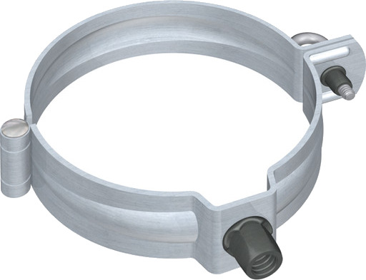 87 mm rørholder Rheinzink® rustfri skrue,