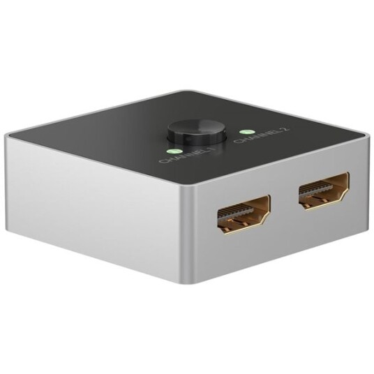 Goobay HDMI 2 til 1 Switch 4K 60Hz Svart