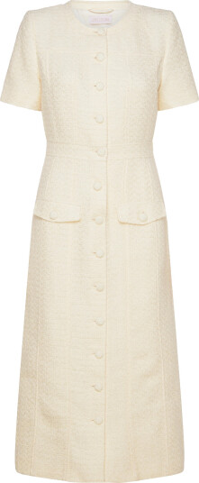 Love Lolina Stassie Midi Dress Cream L Love Lolina Stassie Midi Dress Cream L
