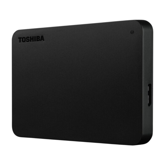 Toshiba Canvio Basics 2TB Ekstern Harddisk Bærbar Svart Toshiba Canvio Basics 2TB Ekstern Harddisk Bærbar Svart