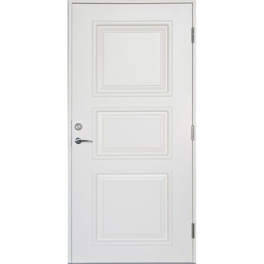 Harmonie Ytterdør hardanger hvit 90x210 venstre tett