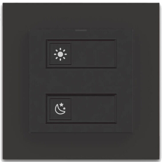 CTM Lyng mTouch Bryter Dag Natt Svart Open Protocol - 4503126