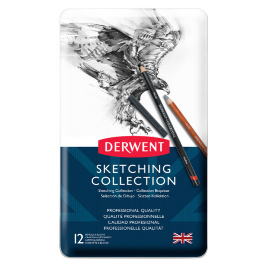 Derwent Sketching Collection 12-sett Derwent Sketching Collection 12-sett