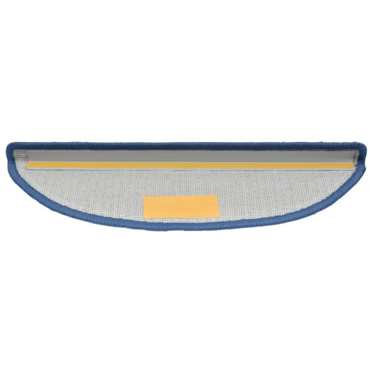 vidaXL Trappematter 10 stk 56x17x3 cm blå