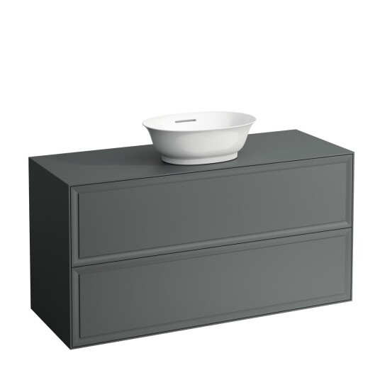 Laufen The New Classic Servantskap 1175x455 mm m/topp Trafikkgrå