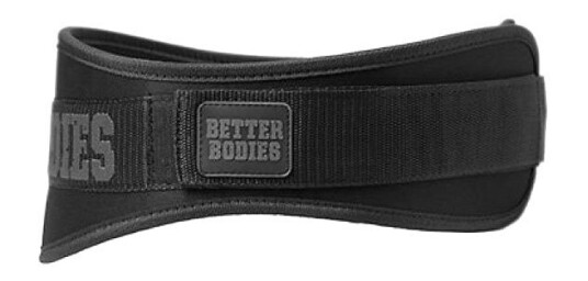 Better Bodies Basic Gym Belt Black - XS Better Bodies Basic Gym Belt Black - XS