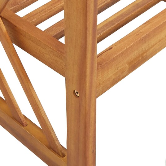 vidaXL Hagebenk 119 cm heltre akasie vidaXL Hagebenk 119 cm heltre akasie