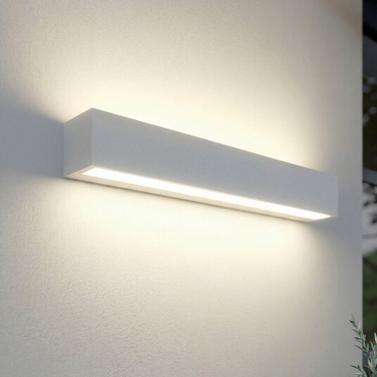 Utelampe Lucande Lengo Hvit Aluminium Moderne 50 6 Hvit