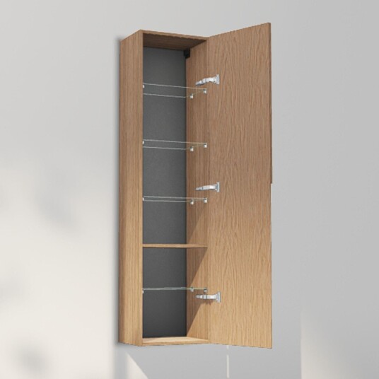 INR Iconic Nordic Rooms Grip 40/30 Høyskap Natural oak / 40cm Høyre Hengslet INR Iconic Nordic Rooms Grip 40/30 Høyskap Natural oak / 40cm Høyre Hengslet
