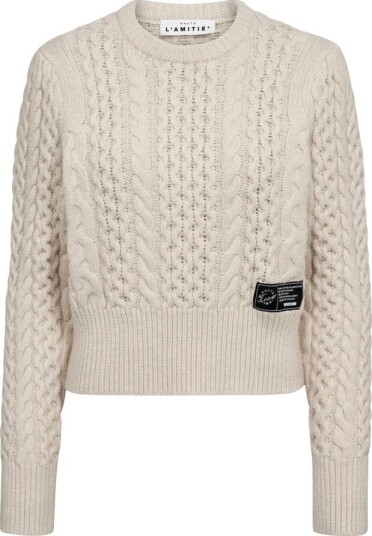 Haute L'Amitié Dame Strikkevarer Beige S,