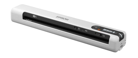 Epson WorkForce DS-80W Bærbar Wi-Fi Dokumentscanner 600 dpi Hvit