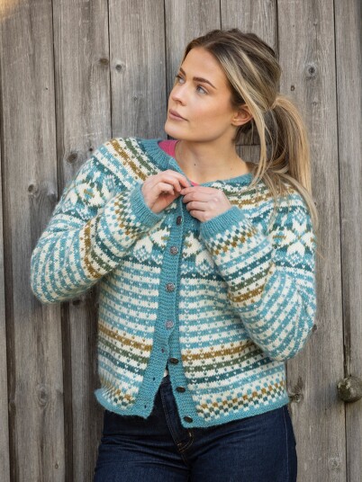 Viking Garn 2601 3 Fanastøl kofte