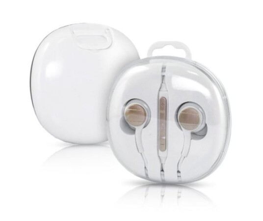 In-Ear Headset - Hvid / Guld