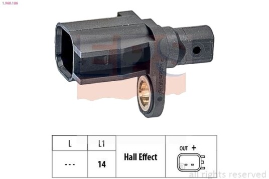 EPS 1.960.186 Sensor ABS