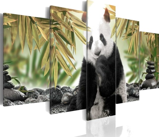 Bilde Cute Panda Bear 100x50 Artgeist sp. z o. o.