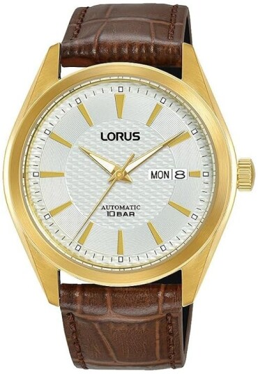 Lorus Herreklokke RL490BX9 Classic Sølvfarget/Lær Ø42 mm Lorus Herreklokke RL490BX9 Classic Sølvfarget/Lær Ø42 mm