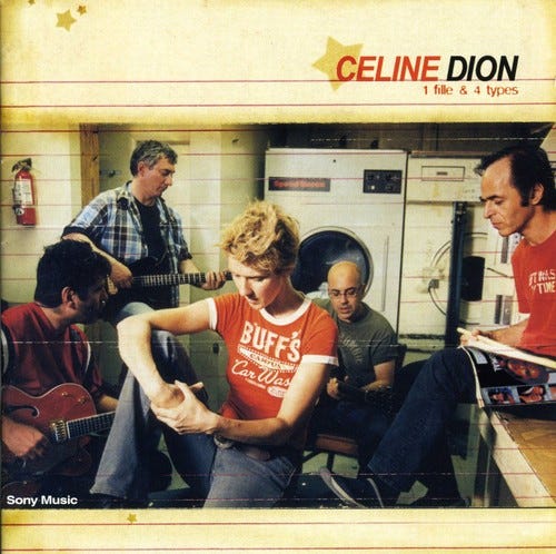 Celine Dion  1 Fille & 4 Types  CD