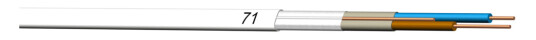 NEXANS PR 3X1 5 1 5 25 M HVIT