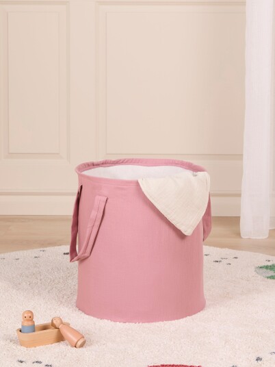 Alice & Fox ABLE Oppbevaringskurv Pink Linen Alice & Fox ABLE Oppbevaringskurv Pink Linen