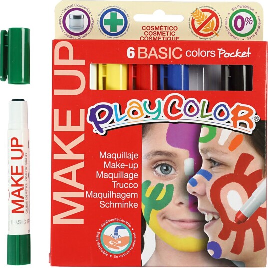Cc Playcolor Make Up Mix - 6-pakning Cc Playcolor Make Up Mix - 6-pakning