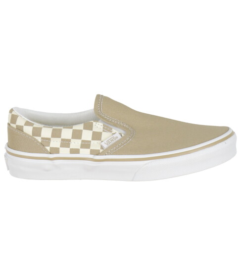 Vans Sko Classic Slip On Brun/Hvit Rutet 365 Sko