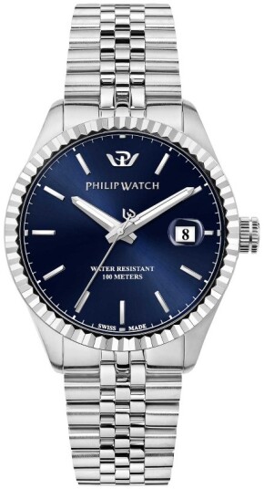Philip Watch Herreklokke R8253597077 Classic Blå/Stål Ø41 mm
