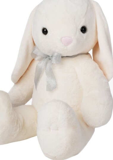 Teddykompaniet Kosedyr Kanin Olivia 85 cm, Creme