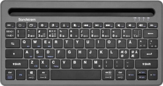 Sandstrøm tastatur sort