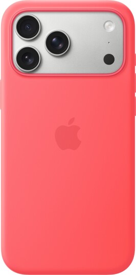 Apple Mobildeksel Silicone med MagSafe til iPhone 17 Pro Max Lys Guava Apple Mobildeksel Silicone med MagSafe til iPhone 17 Pro Max Lys Guava