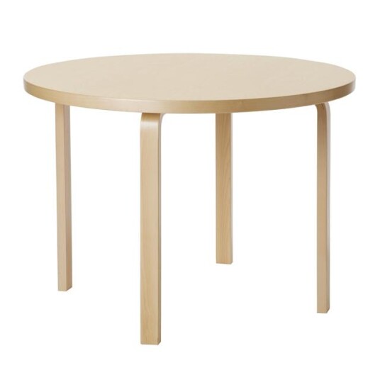 artek Aalto 90A Rundt Bord Bjørk artek Aalto 90A Rundt Bord Bjørk