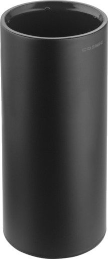 kosmisk frittstående børsteholder black 62x62x140 mm