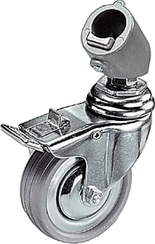 Manfrotto Hjulset 110 75mm ø22mm 3stk 75mm hjul med brems Manfrotto Hjulset 110 75mm ø22mm 3stk 75mm hjul med brems