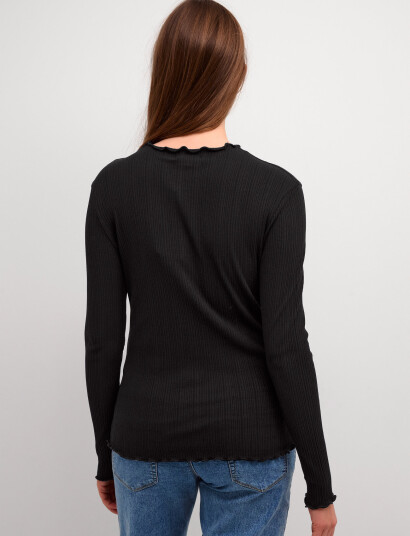Karen By Simonsen Candacekb Ls Tee - Black - XS