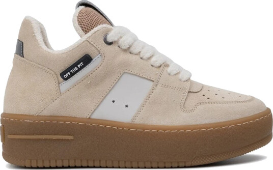 Off The Pitch Dame Sko Beige 36 EU,