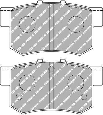 Bremseklosser FERODO RACING FDS956 Bremseklosser FERODO RACING FDS956