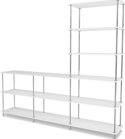 Free Shelf 522000 New White / Chrome Free Shelf 522000 New White / Chrome
