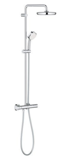 Grohe Tempesta Cosmopolitan System 210 Ø210 mm, med 1 stråletype, Krom