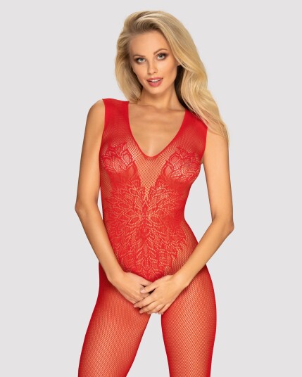 N112 - RED BODYSTOCKING N112 - RED BODYSTOCKING